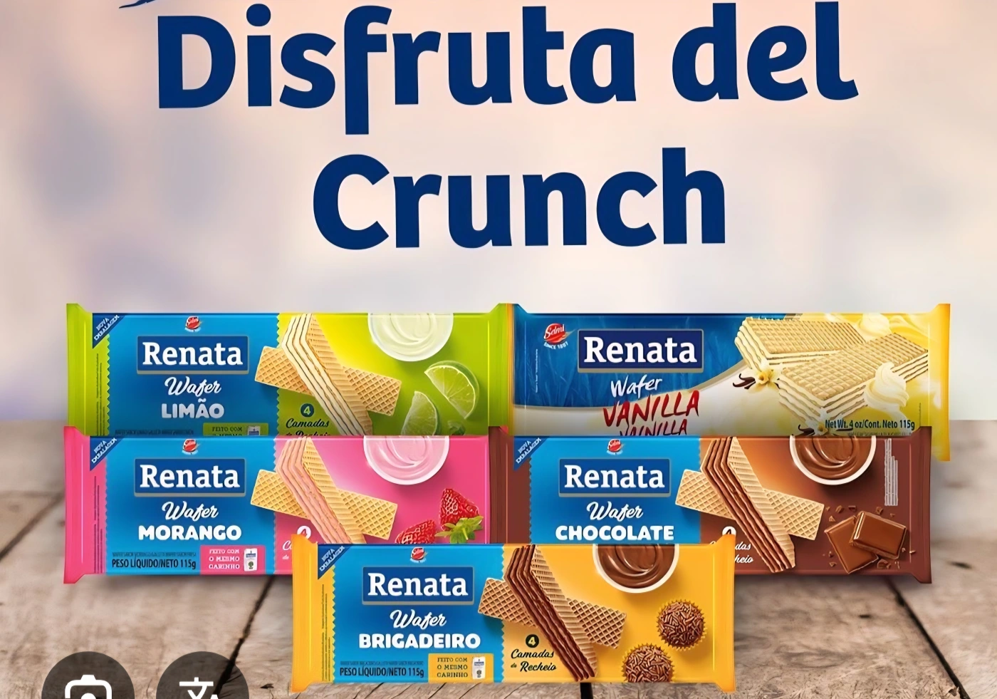 Wafer renata 115g