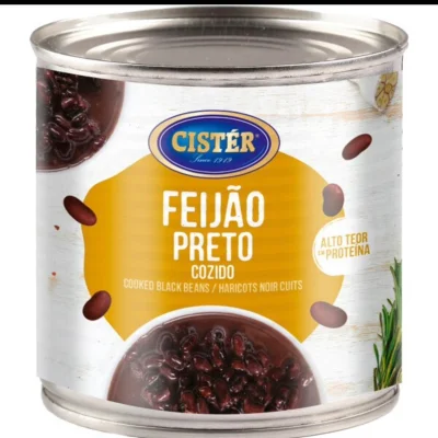 Frijol negro 420g en lata cocidos