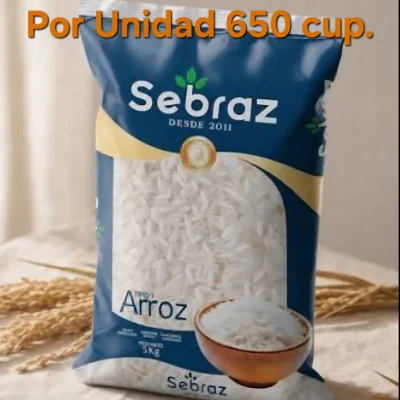 Arroz Blanco Sebraz 1kg