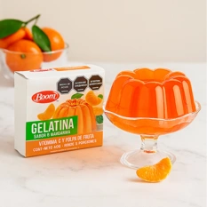 Gelatina sabor Mandarina