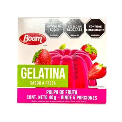 Gelatina sabor Fresa
