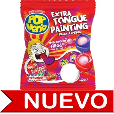 Paquete de chupa chupas Pinta lengua Surtidos 16 * 48 u