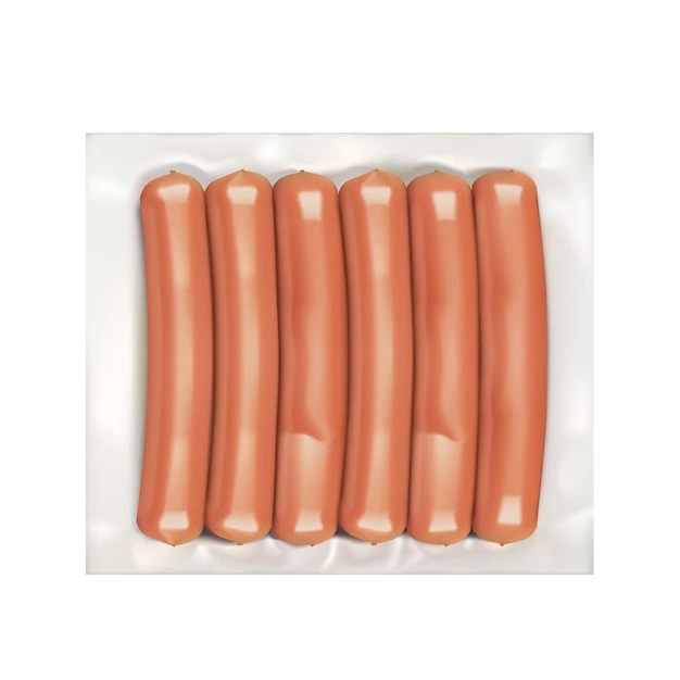 salchichas retractiladas estuche de  6 u