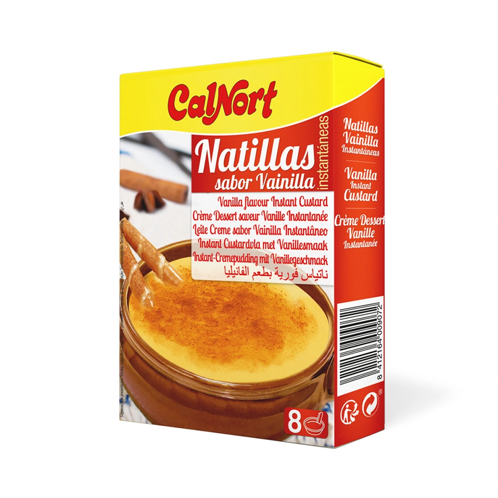 Natilla de vainilla