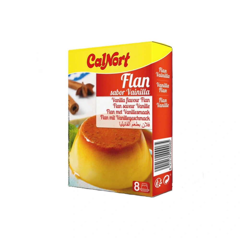 Flan de vainilla