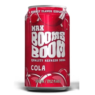 Refresco de cola Max Boom