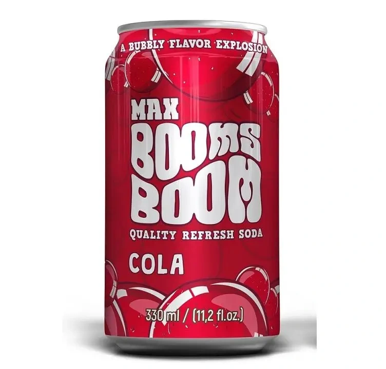 Refresco de cola Max Boom
