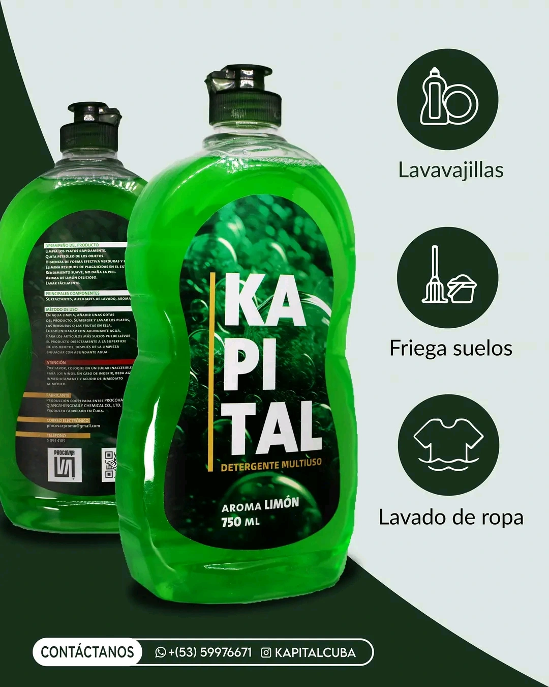 Detergente liquido kapital