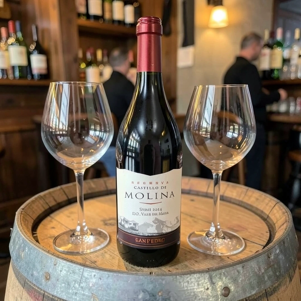 Vino Tinto castillo de Molina