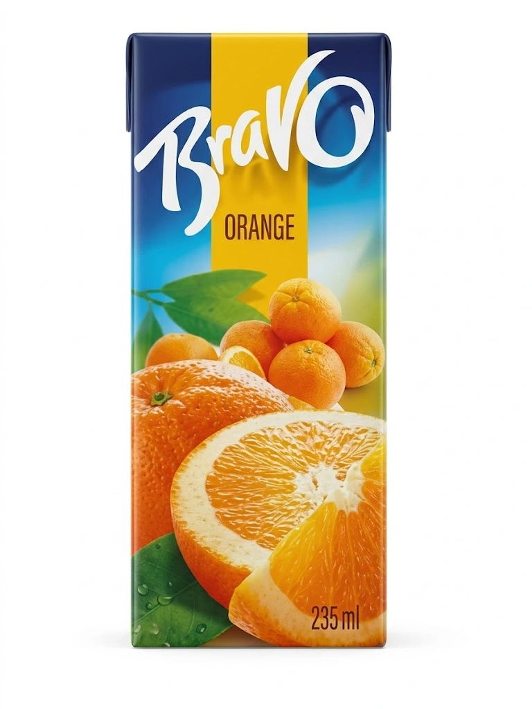 jugo Bravo sabor Naranja