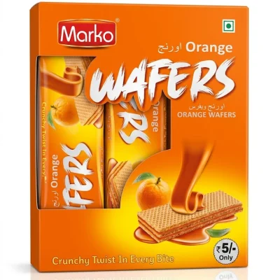 Wafer Marko Naranja
