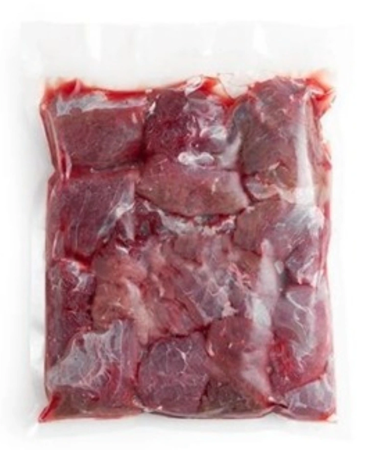 Paquete de carne de res troceada