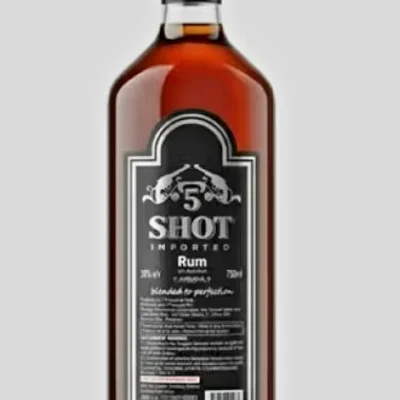 Ron 5 Shot 750 ML