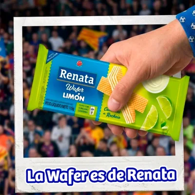 Wafer Renata Sabor Limon