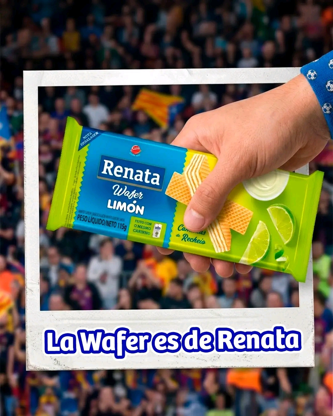 Wafer Renata Sabor Limon