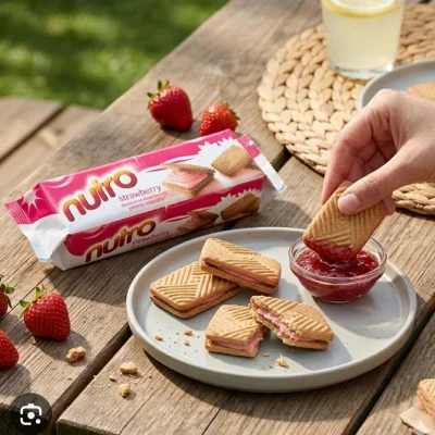 Galletas Nutro sabor Fresa